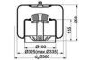 PE Automotive 084.110-12A Boot, air suspension
